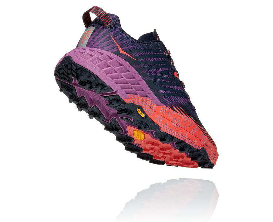 Hoka One One Trailove Tenisky Damske Námornícka Modrá - Speedgoat 4 - 36914-GXUY